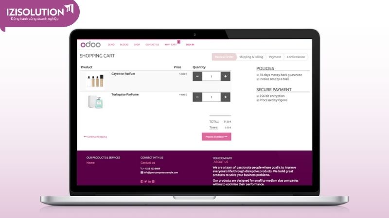 Giới thiệu về Odoo eCommerce